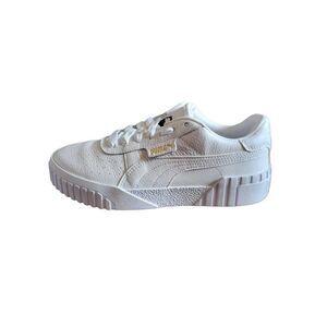 PUMA Leather Printed Sneakers
